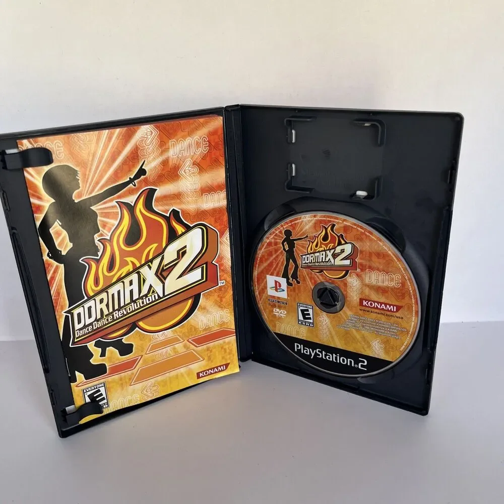 DDRMAX 2 Dance Dance Revolution Sony PS2 Playstation Complete